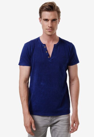 Rusty Neal T-Shirt in Blau: predná strana