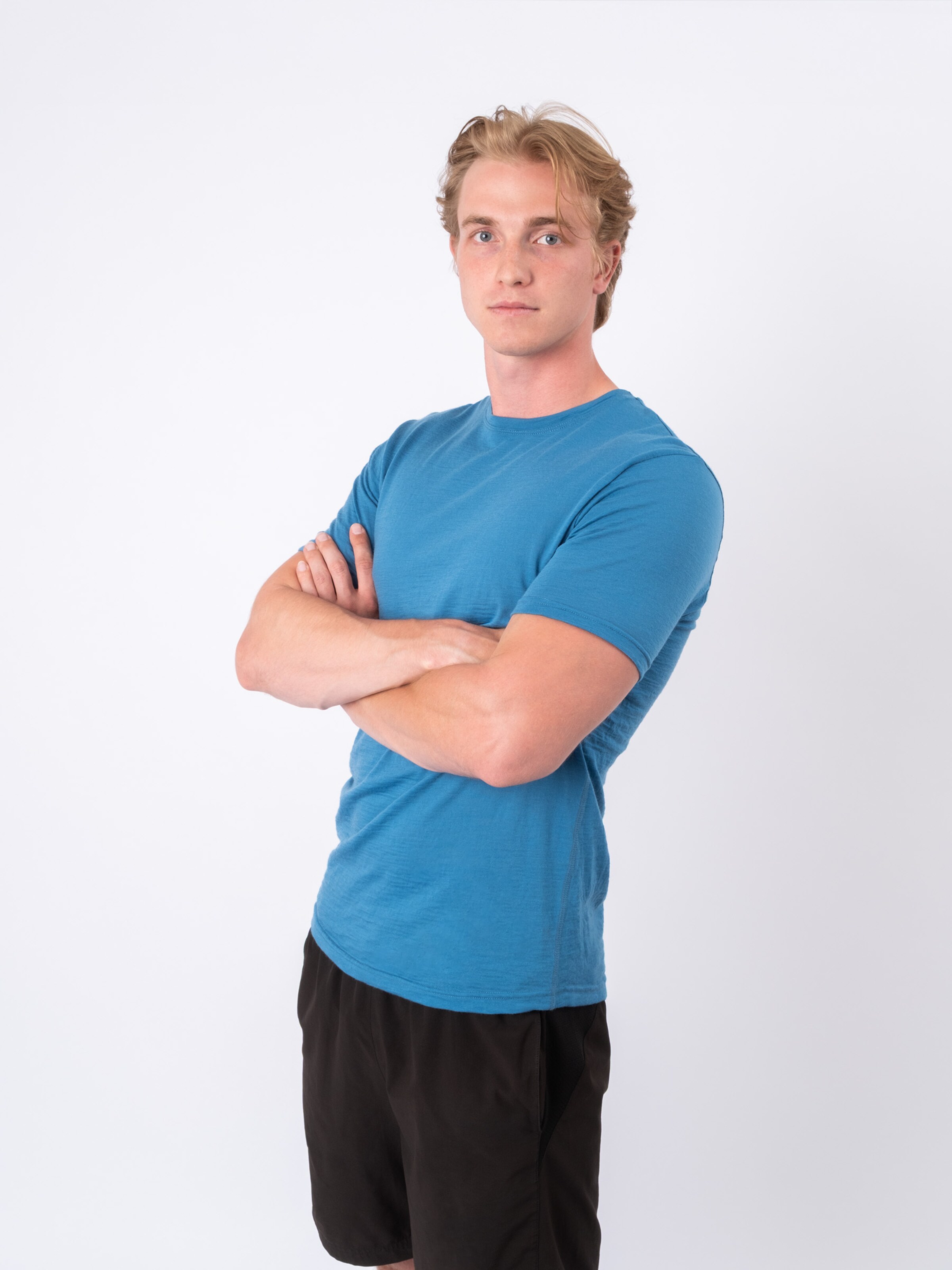 Occulto Functioneel shirt '100 Merino Montreal' in Blauw