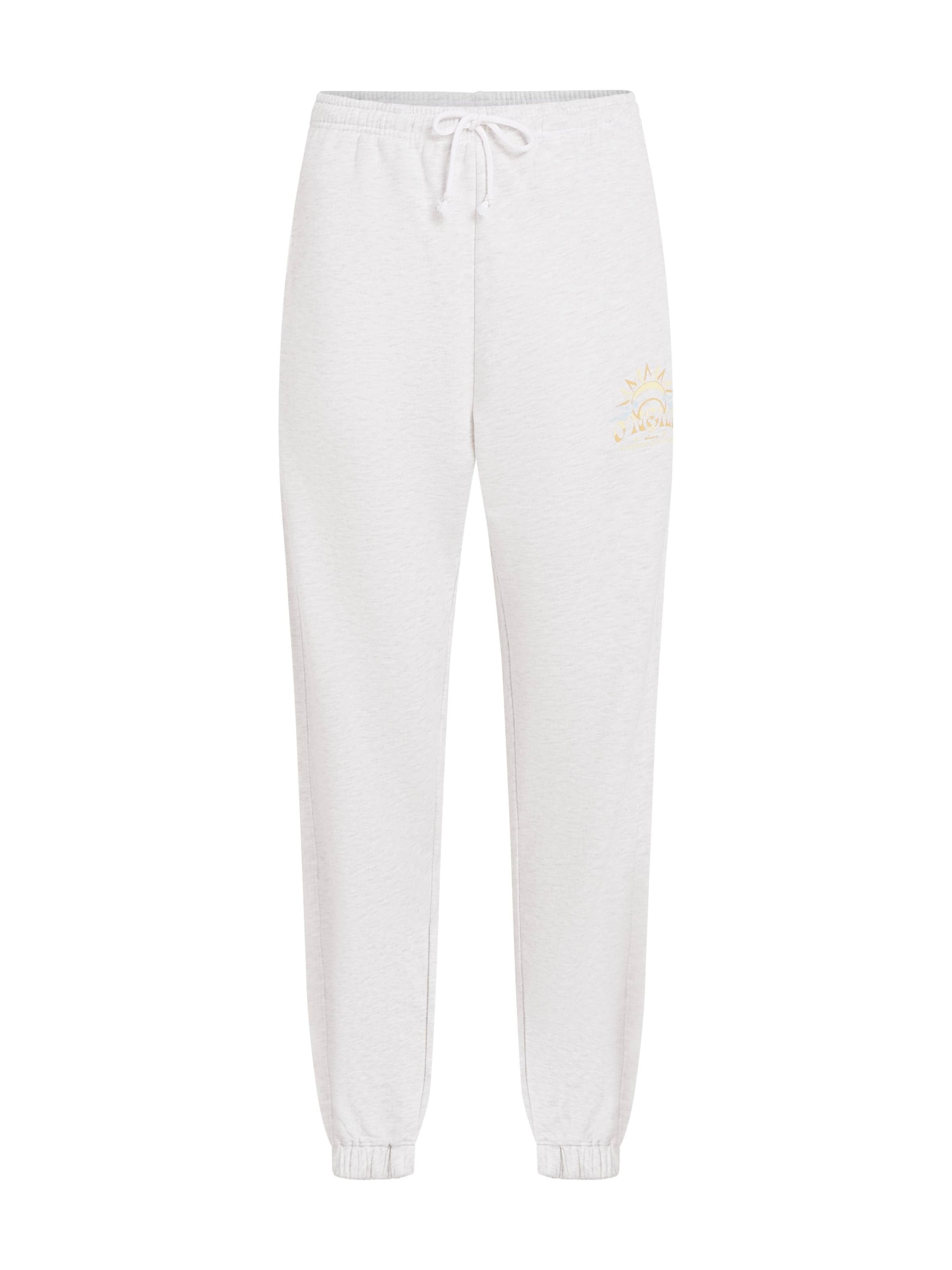 Pantaloni 'Beach Vintage' O'NEILL pe nisipiu / alb amestacat, Vizualizare produs