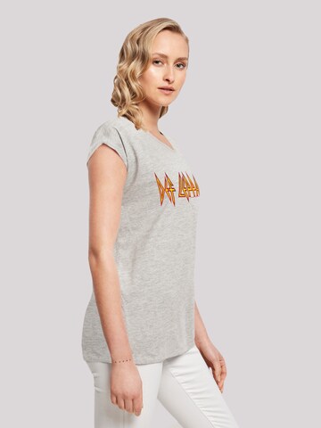 F4NT4STIC Shirt 'Def Leppard' in Grijs