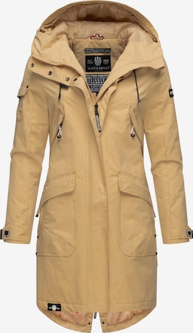 NAVAHOO Jacke 'Pfefferschote' in Beige: predná strana