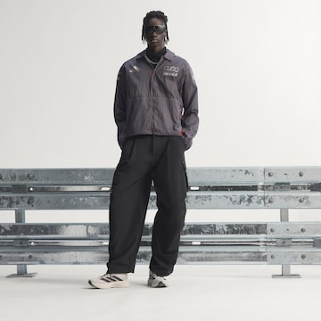 ADIDAS SPORTSWEAR Sportovní bunda 'AU PD' – šedá