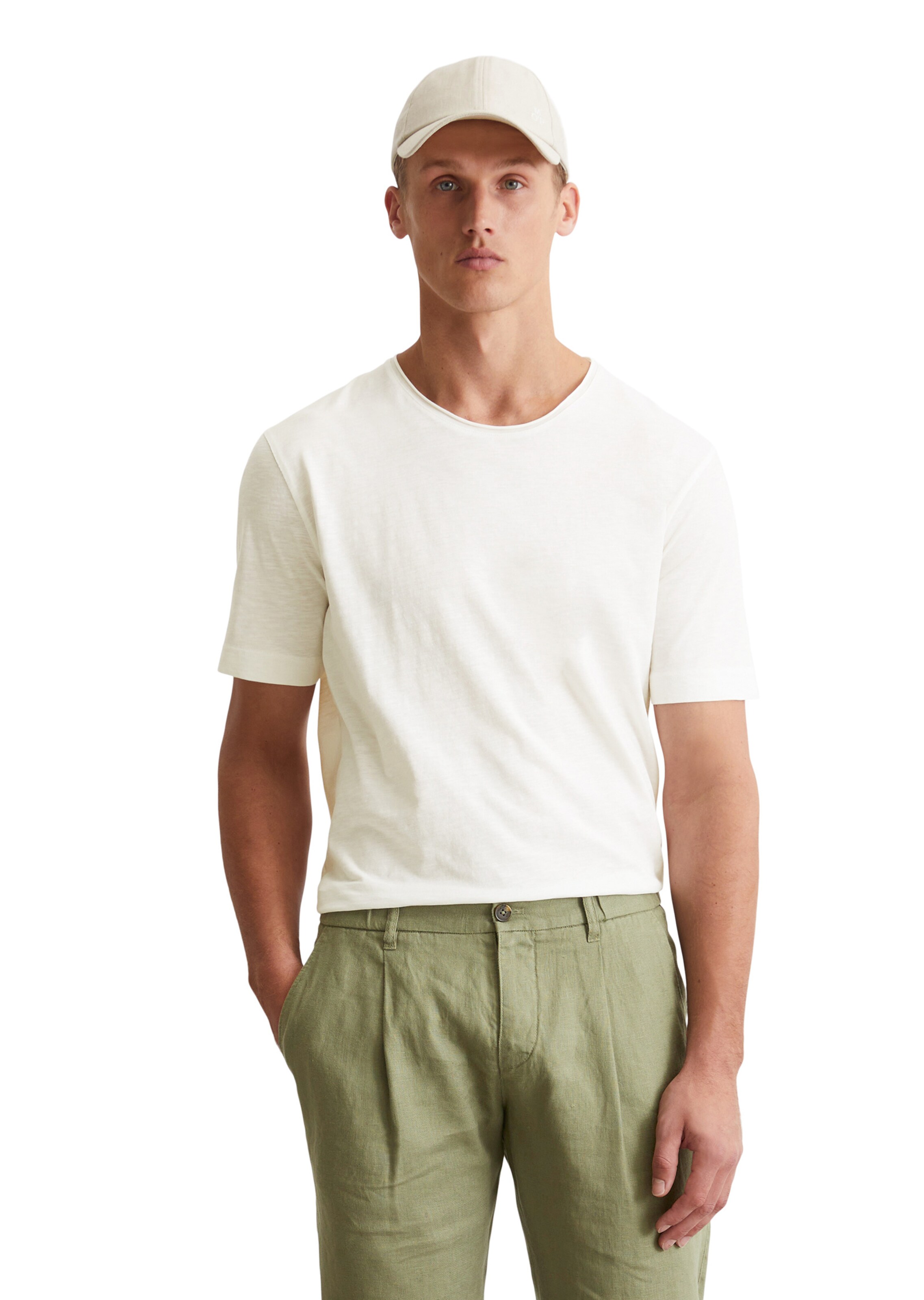 Marc O'Polo Shirt in White: front