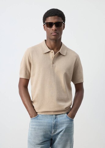 MANGO MAN Pullover 'Andrew' in Beige: Vorderseite