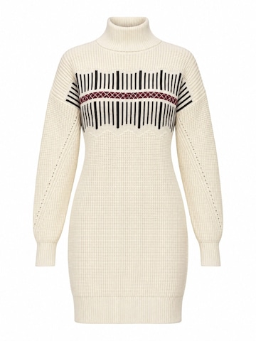 RYVAN Dress in Beige: front