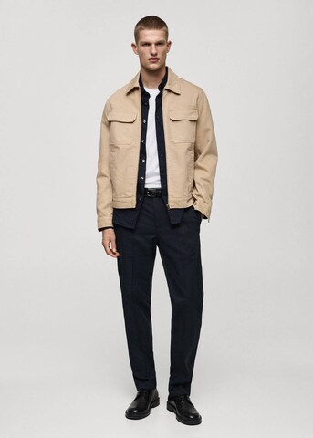 MANGO MAN Between-Season Jacket 'Bryan' in Beige
