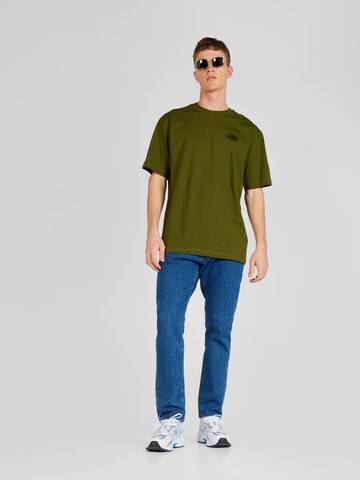 THE NORTH FACE - Camiseta en verde