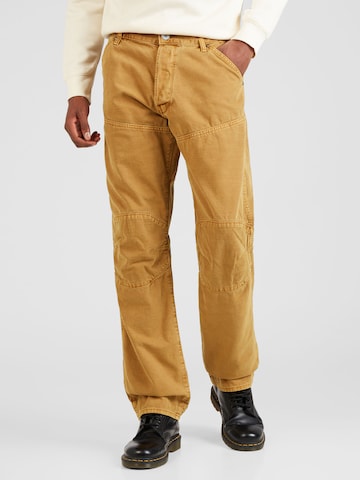 G-Star RAW Loose fit Jeans '5620' in Brown: front