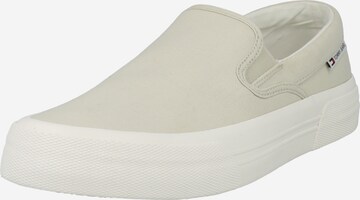 Scarpa slip-on di Tommy Jeans in beige: frontale