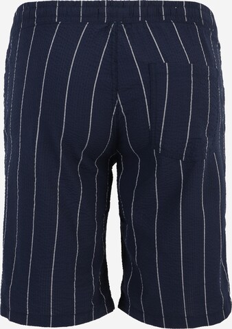 Jack & Jones Plus Regular Trousers 'JEFF' in Blue