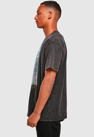 Merchcode Shirt 'Zayn - Tracklist Antannae' in Black