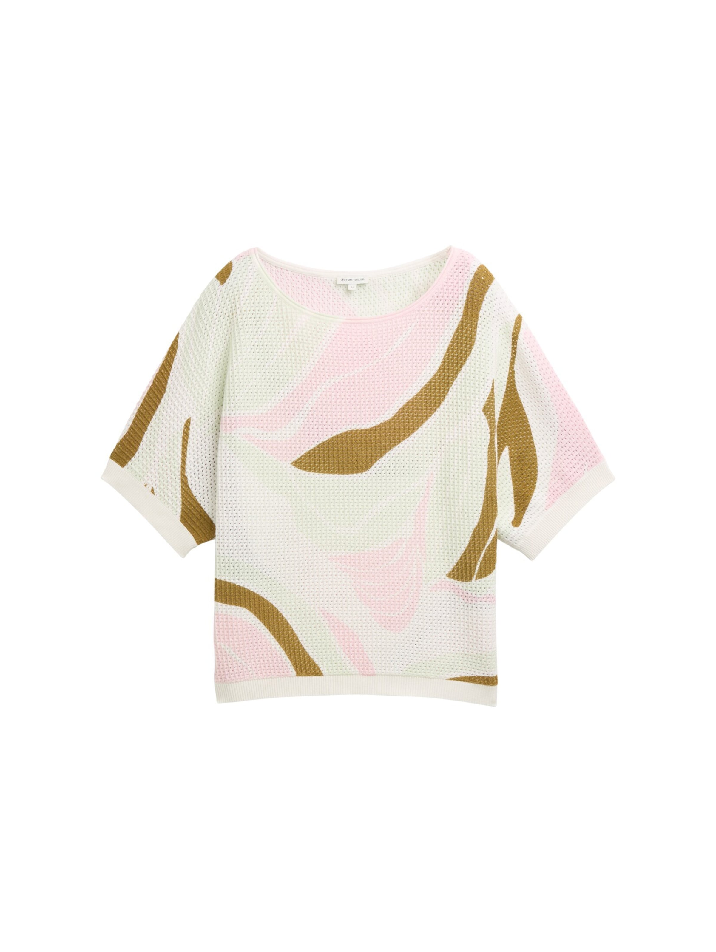 TOM TAILOR Pullover in Weiß: Vorderseite