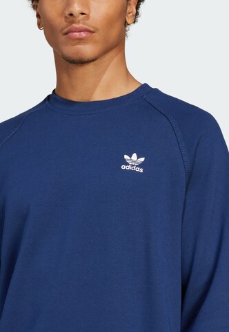 ADIDAS ORIGINALS Sweatshirt 'Trefoil Essentials' in Blauw