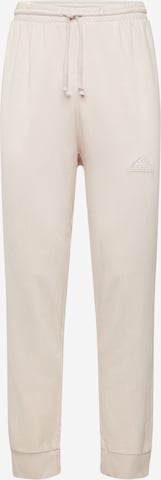 ADIDAS SPORTSWEAR Tapered Sportbroek in Beige: voorkant