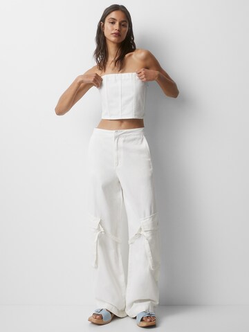 Haut Pull&Bear en blanc