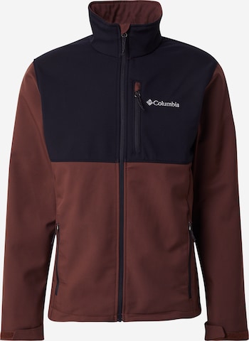COLUMBIA Ulkoilutakki 'Ascender' värissä ruskea: etupuoli