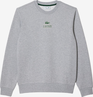 Bluză de molton de la LACOSTE pe gri: față