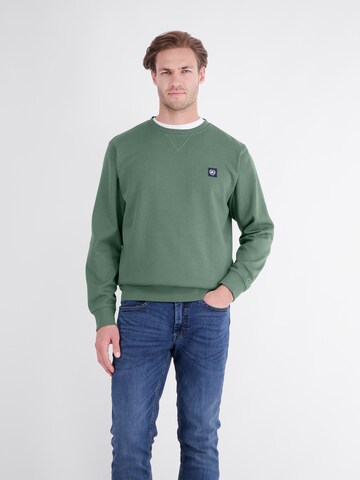 LERROS Sweatshirt in Groen: voorkant