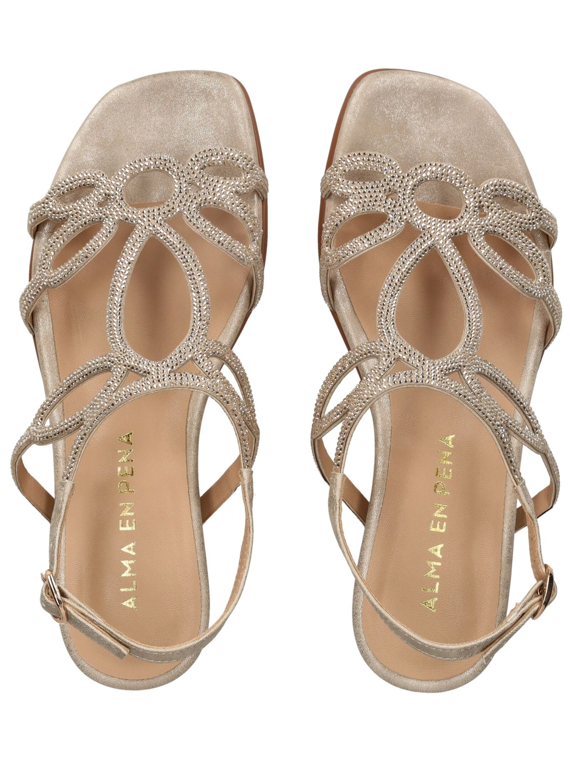 Sandales Alma En Pena en or