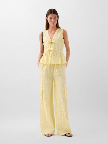 Scalpers Regular Trousers ' ' in Yellow: front
