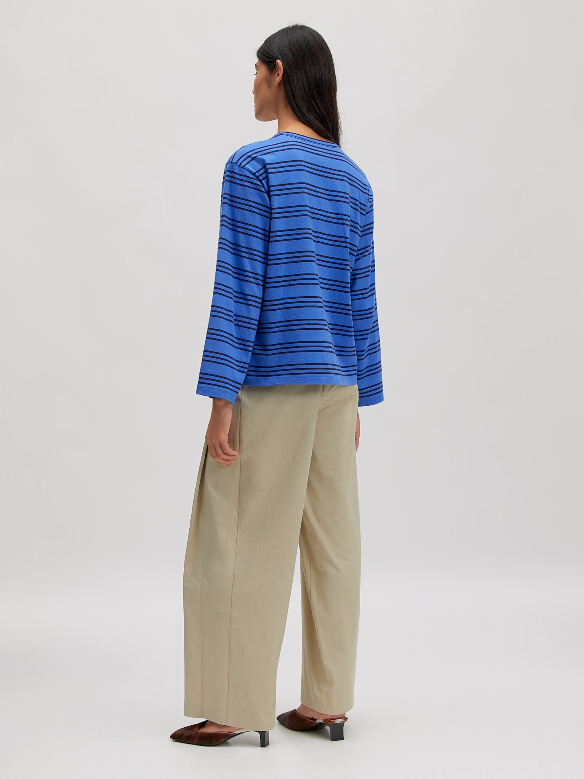 EDITED Nieuwigheden Shirt 'Verlee' Blauw