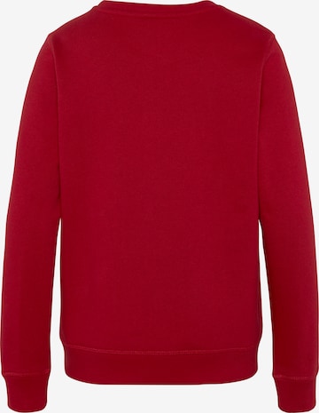 Polo Sylt Sweatshirt in Red