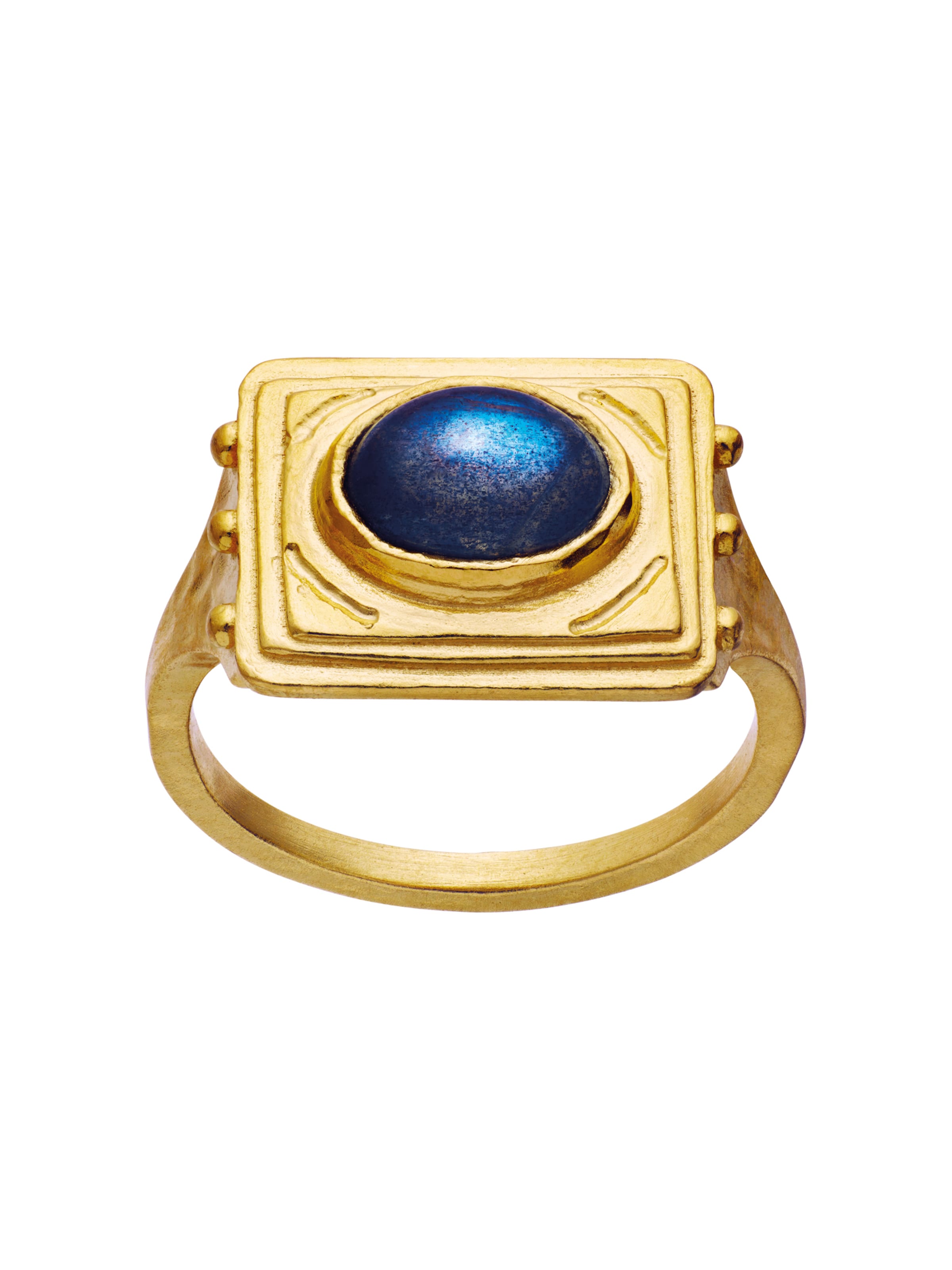 Maanesten Prsten 'ROXANNE' – žlutá: přední strana