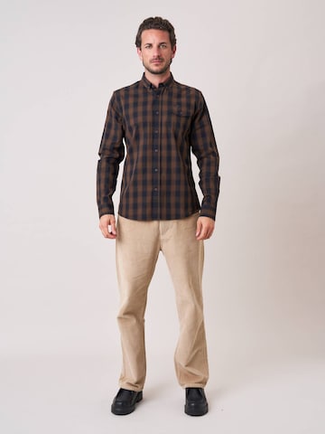 Coupe regular Chemise Deeluxe en marron