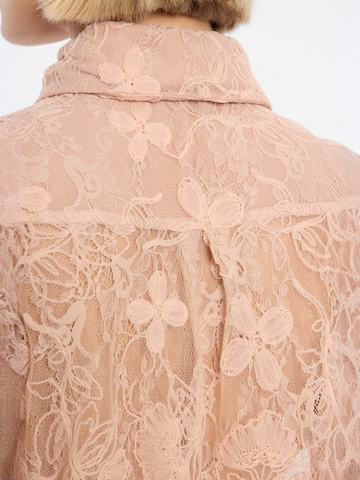 Ana Alcazar Blouse ' Dotta ' in Roze