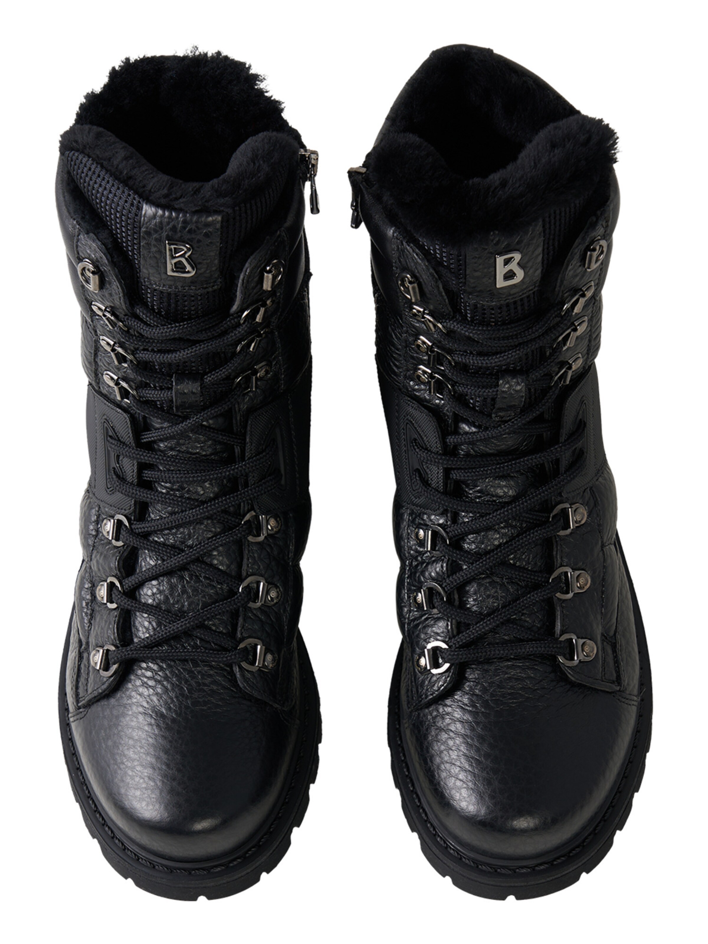 BOGNER Schnürstiefel 'Helsinki ' in Schwarz