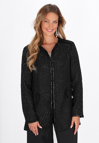 Blazer faina en noir : devant