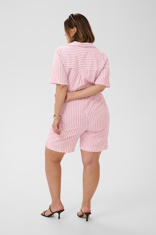 KAFFE CURVE - Loosefit Pantalón 'KCLary' en rosa