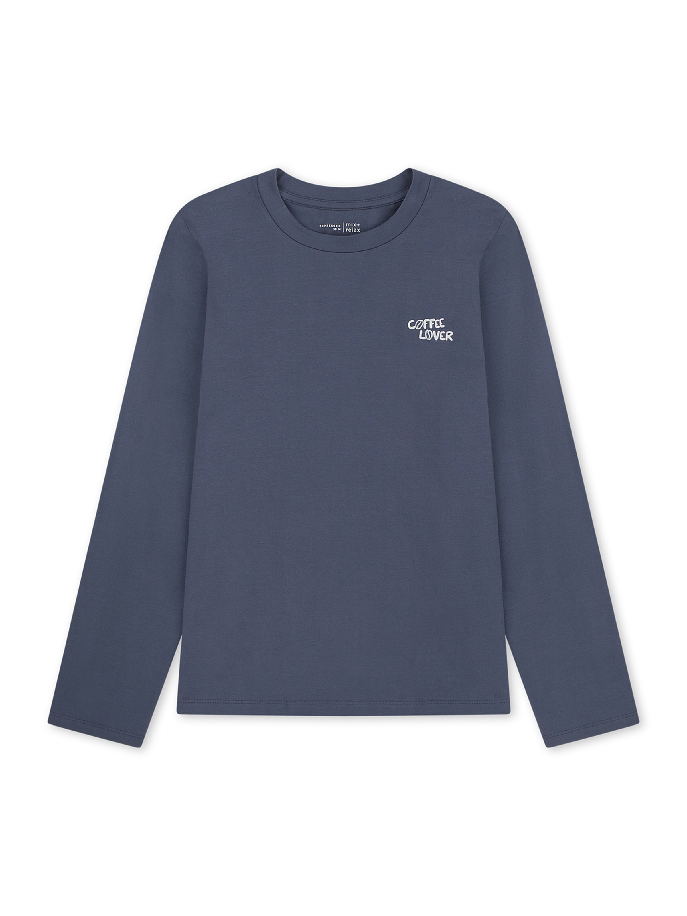 Chemise de nuit ' Mix Relax ' SCHIESSER en bleu : devant