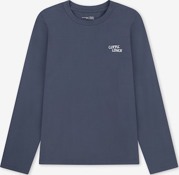 Chemise de nuit ' Mix Relax ' SCHIESSER en bleu : devant