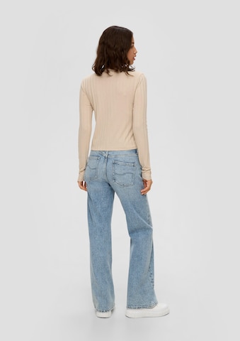 QS Knit cardigan in Beige