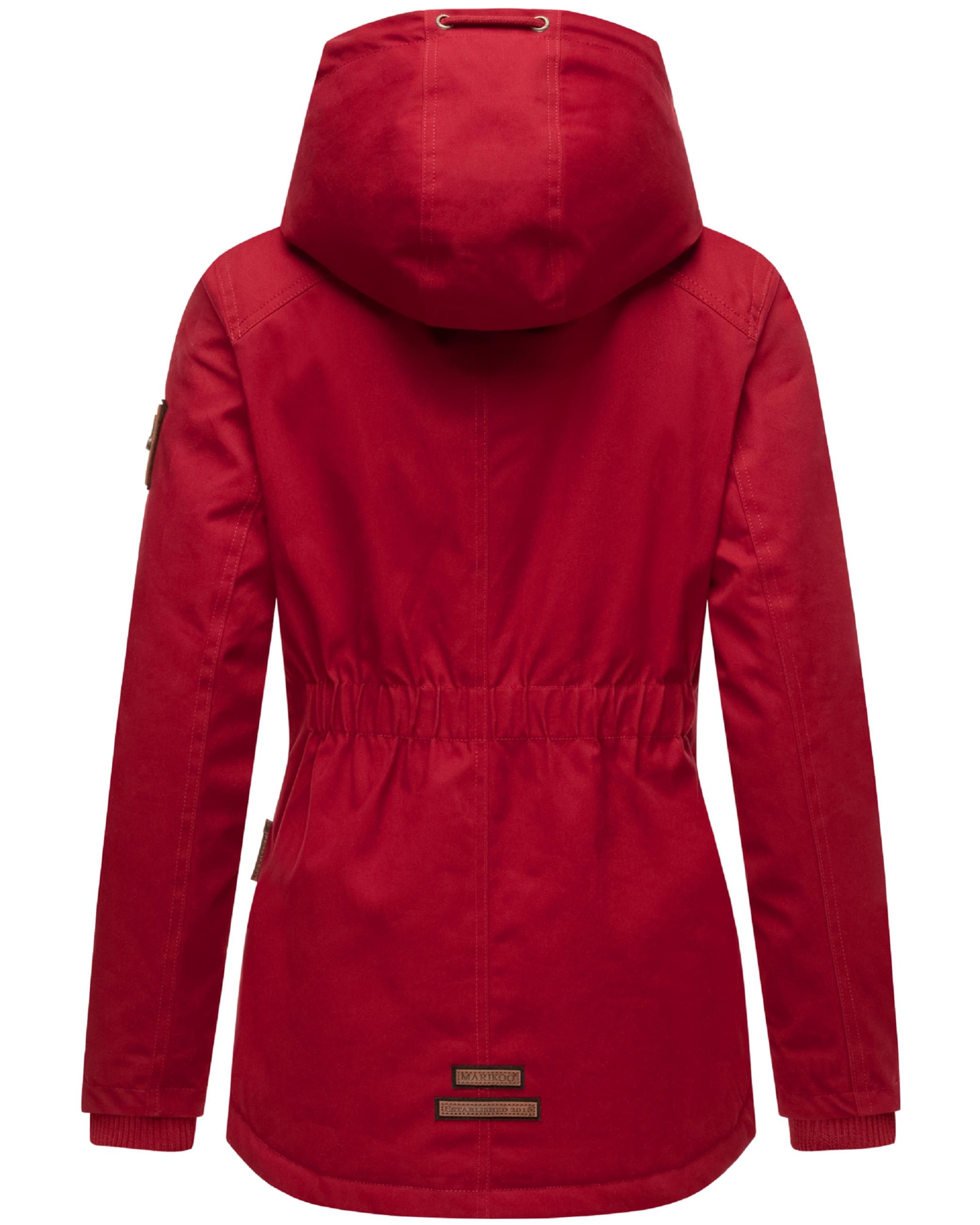 Parka invernale 'Bikoo' di MARIKOO in rosso