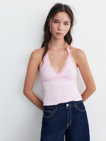 Pull&Bear Top – pink: přední strana