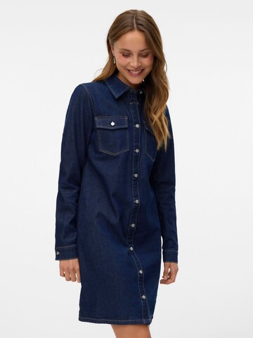 VERO MODA Blousejurk 'VMJennie' in Blauw