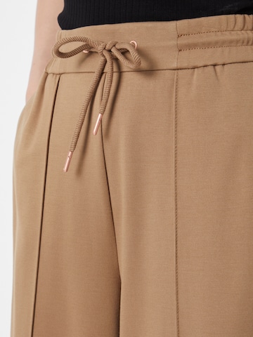 s.Oliver Wide Leg Hose in Braun