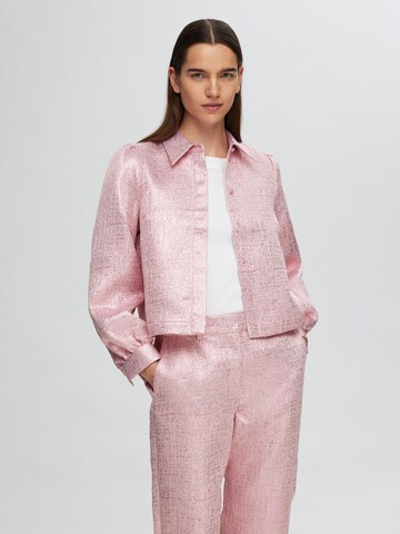 SELECTED FEMME Bluse i pink: forside