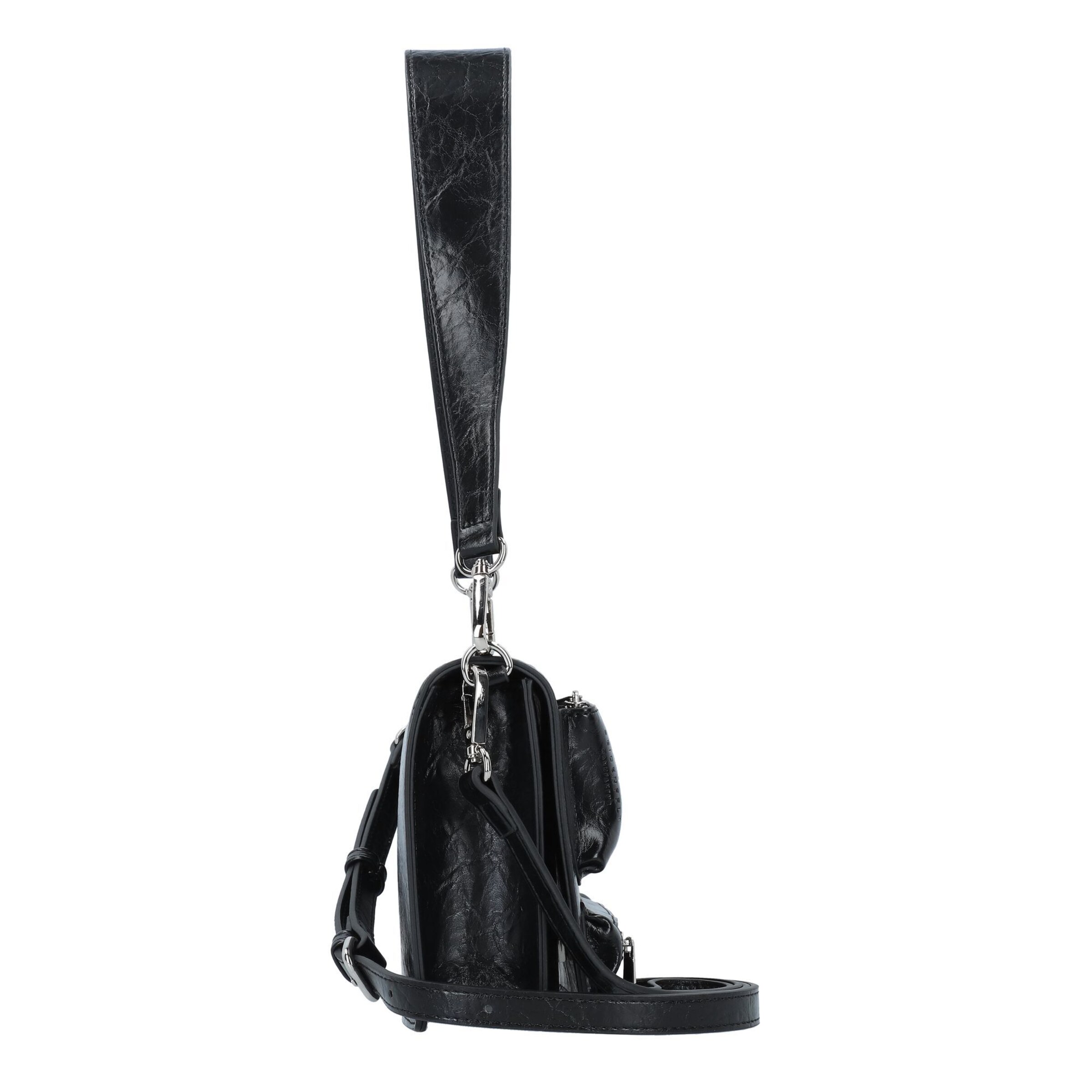 Sac bandoulière Seidenfelt en noir