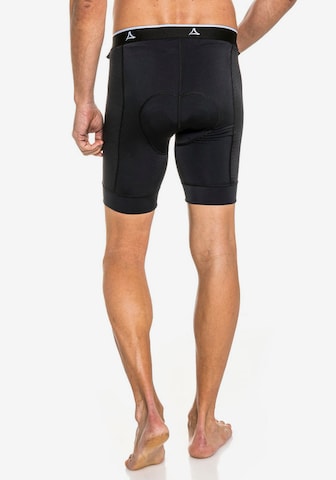 Schöffel Skinny Sporthose in Schwarz