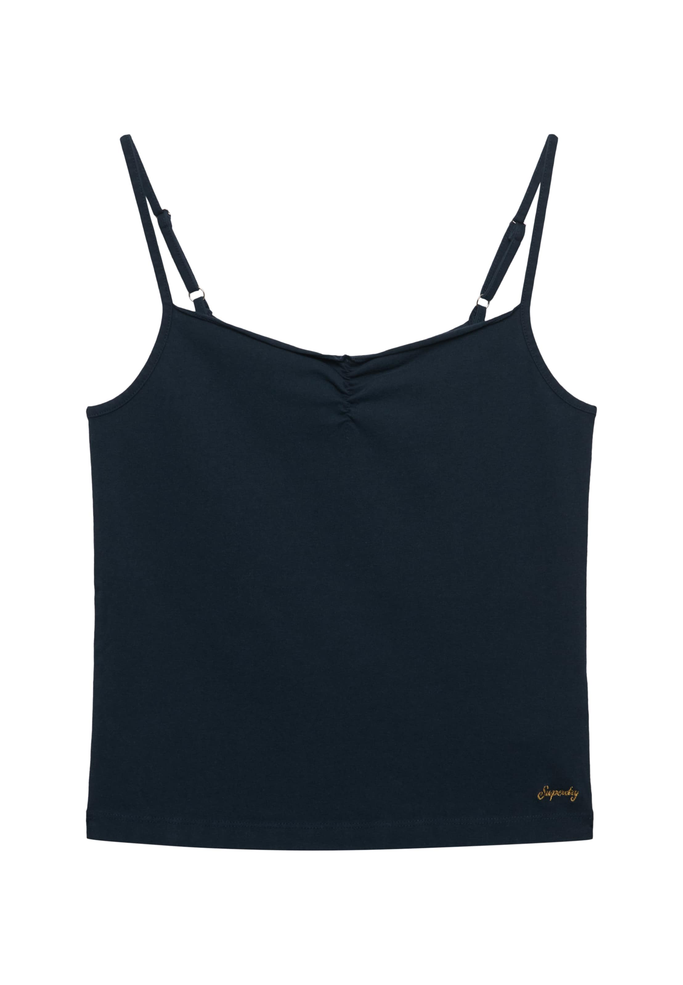 Haut de sport 'Camisole' Superdry & Co en bleu : devant