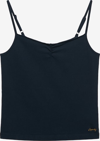 Haut de sport 'Camisole' Superdry & Co en bleu : devant