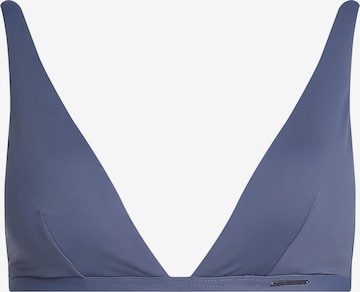 Calvin Klein Swimwear Bikinitop 'Essentials' in Blauw: voorkant