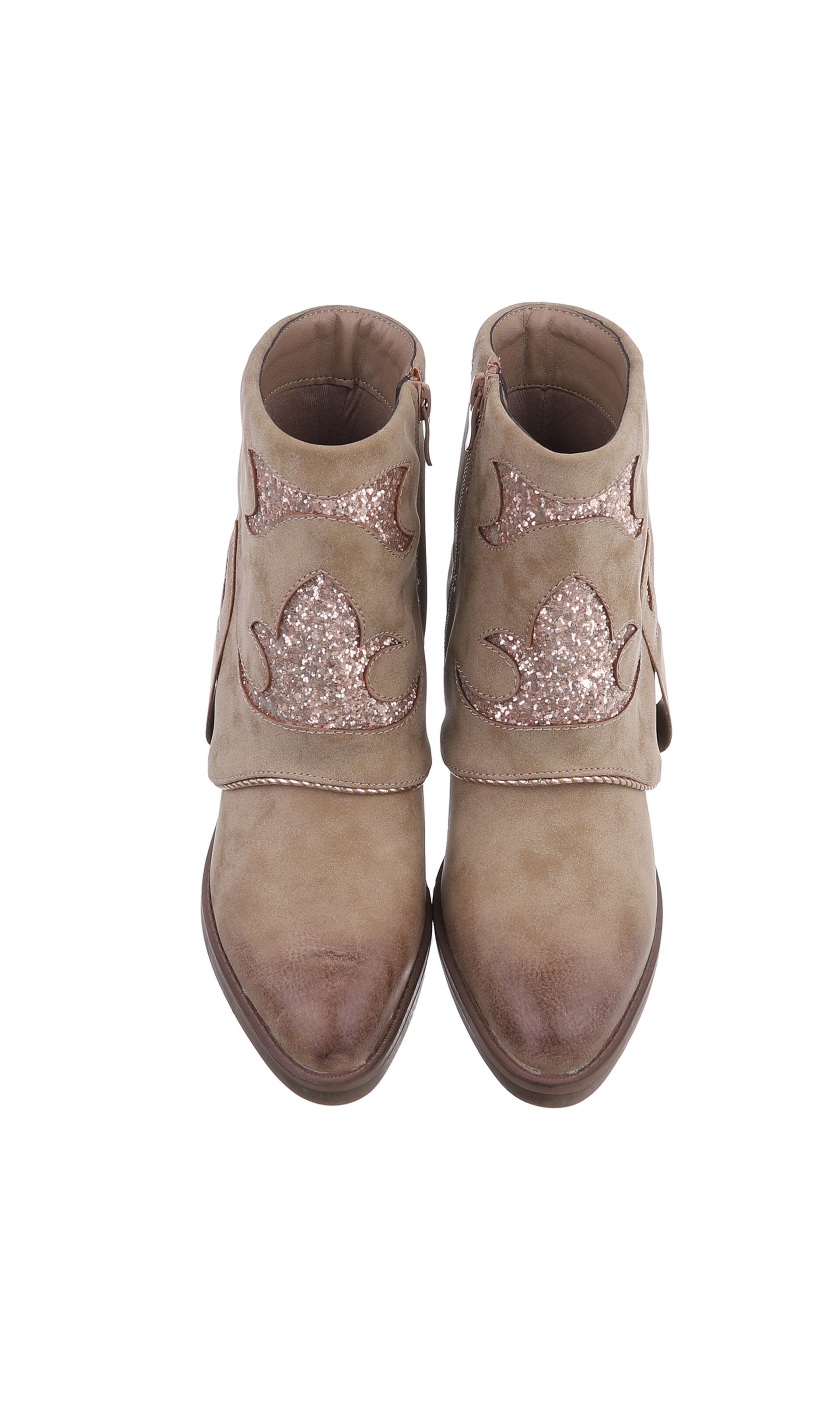 Ital-Design Booties in Brown