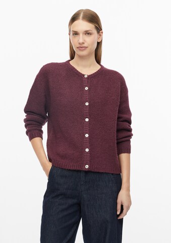 s.Oliver Knit cardigan in Red: front