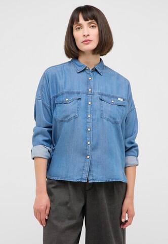 MUSTANG Blouse in Blue: front