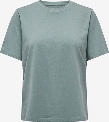 T-shirt 'ONLONLY' ONLY en vert : devant