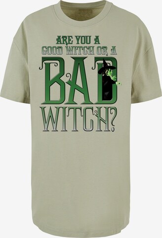 ABSOLUTE CULT T-Shirt 'The Wizard of Oz - Bad Witch' in Grün: Vorderseite